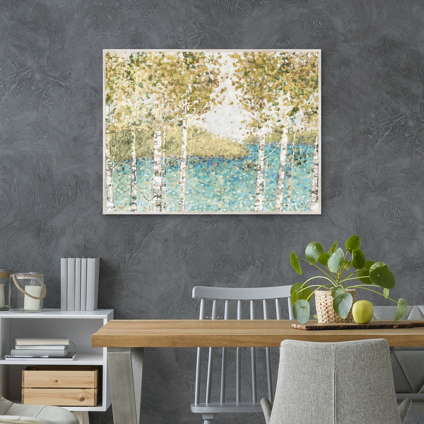 Abedules junto al lago - Carmen Dolce
