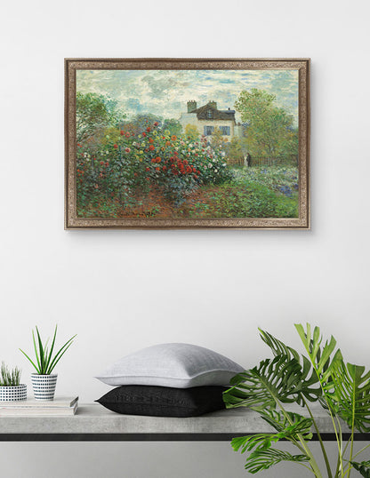 El Jardín del artista en Argenteuil - Claude Monet