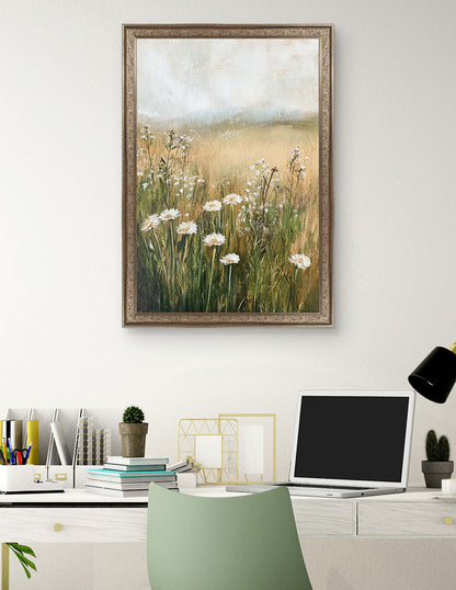 Unas Pocas Flores Blancas - Petals Prints Design