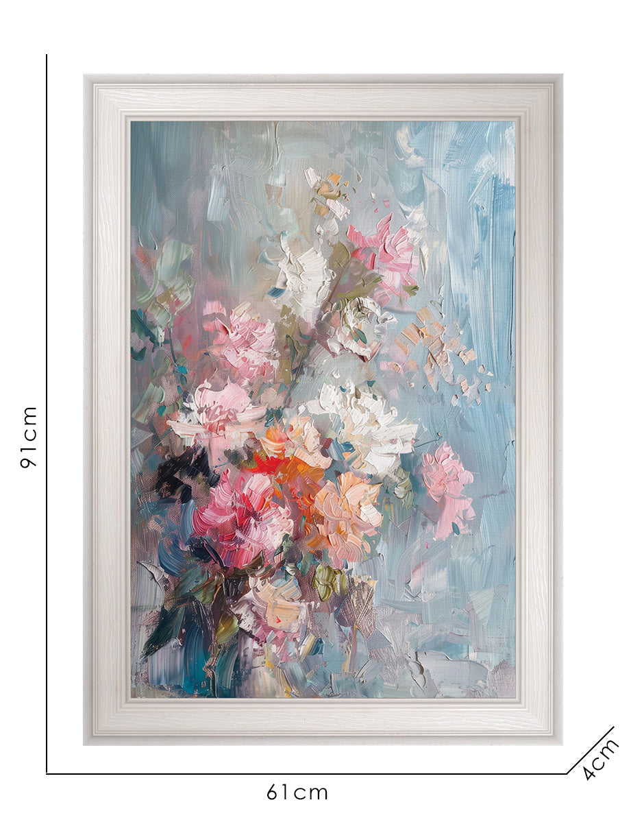 Ramo Rosa Abstracto - Petals Prints Design