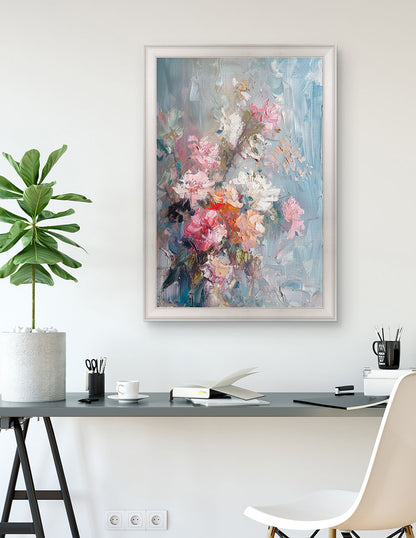 Ramo Rosa Abstracto - Petals Prints Design