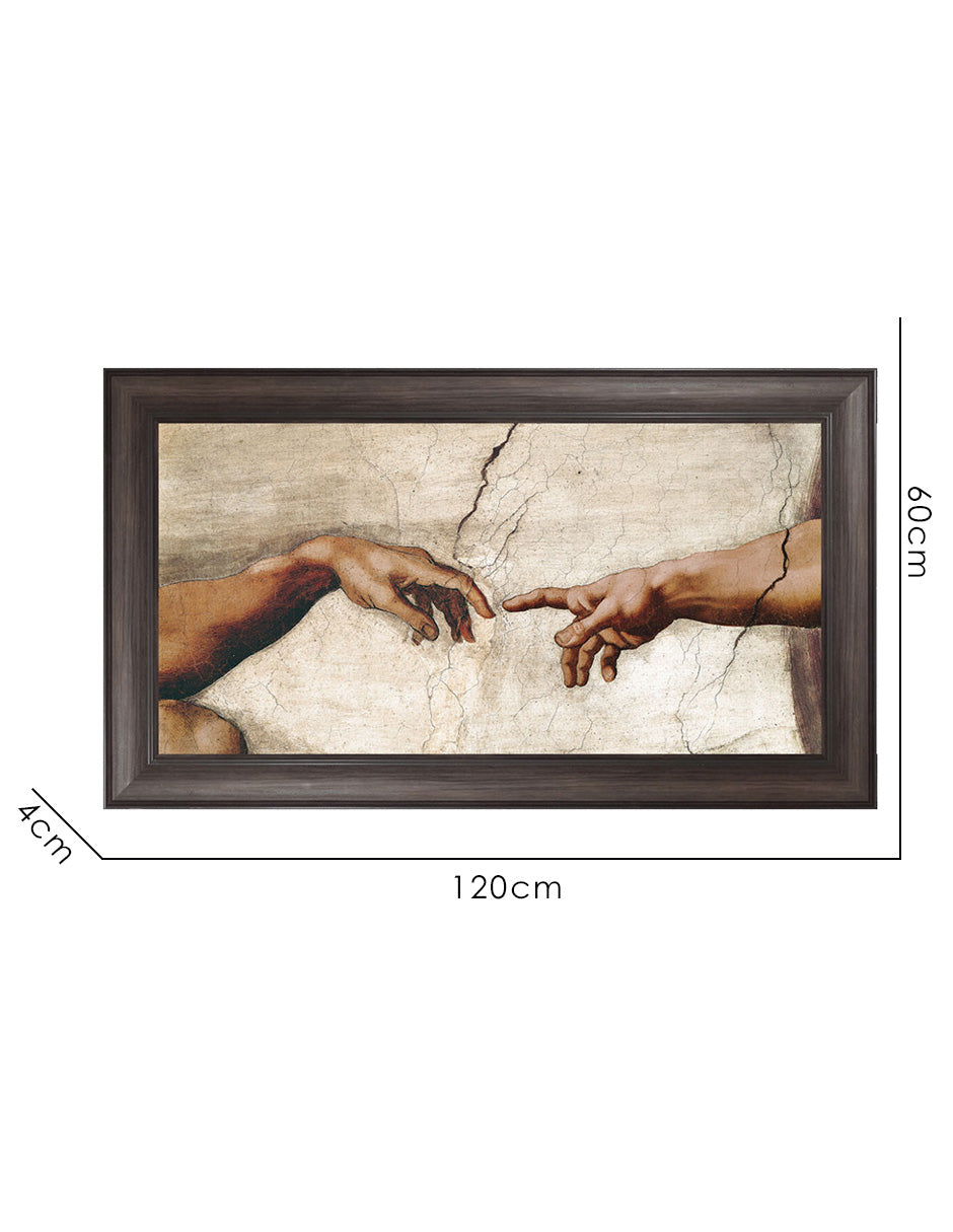 Creación de Adam Detail - Michelangelo