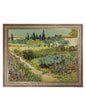 Jardín en Arles - Vincent Van Gogh