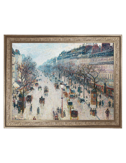 Boulevard Montmartre - Camille Pissarro