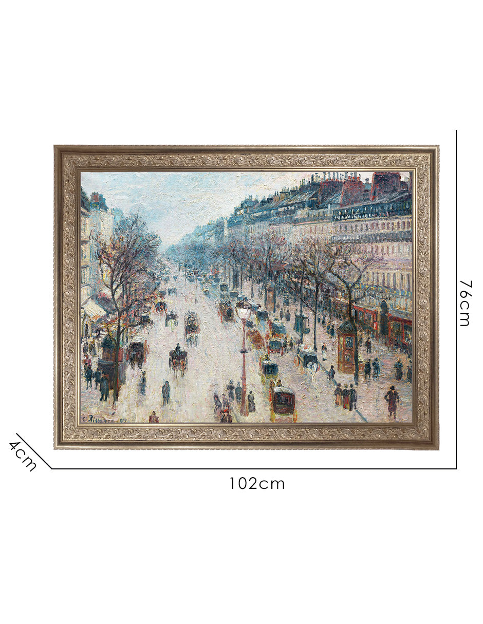 Boulevard Montmartre - Camille Pissarro
