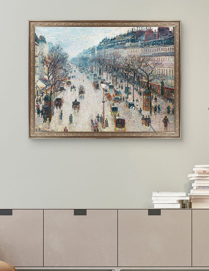 Boulevard Montmartre - Camille Pissarro