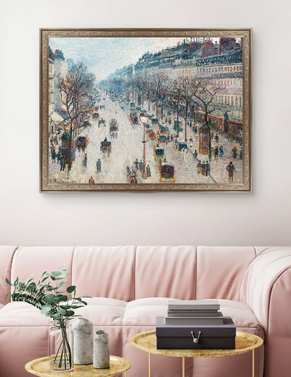 Boulevard Montmartre - Camille Pissarro