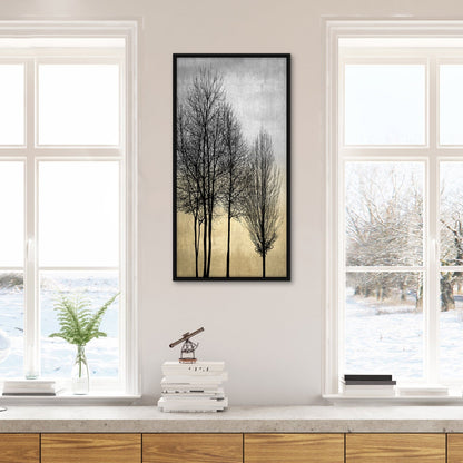 Arboles en plata y oro - Kate Bennett
