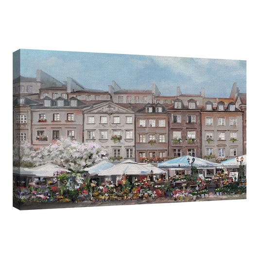 El retrato del mercado de las flores - Studio Arts