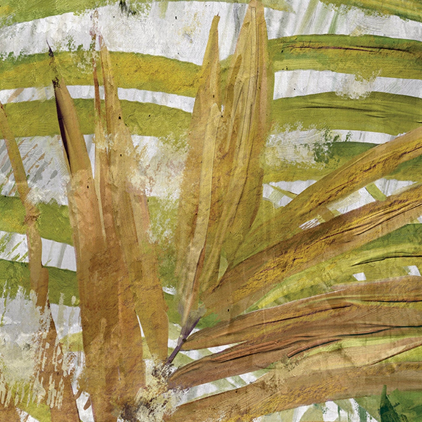 Retrato de frondas tropicales - Studio Arts