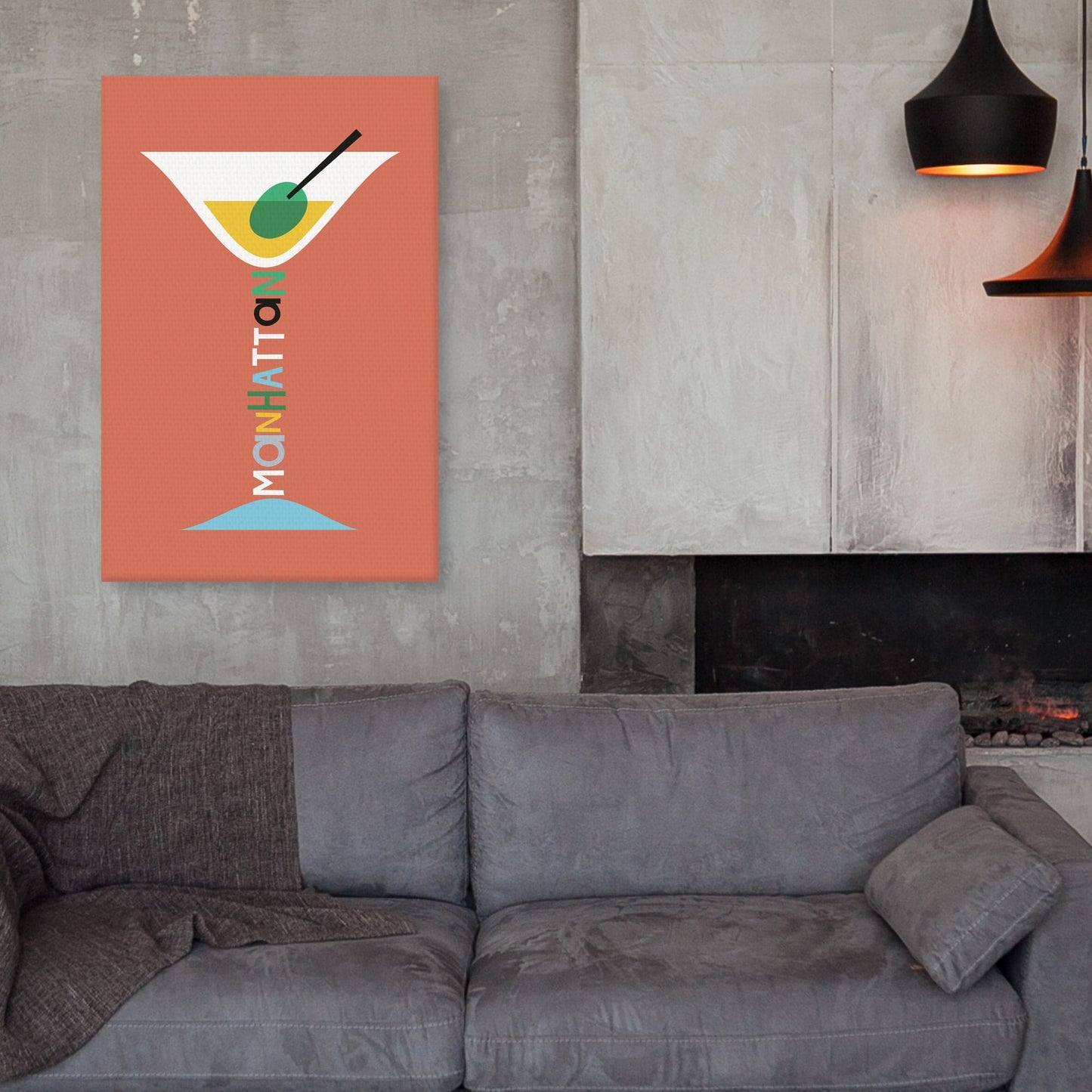Elegante coctel Manhattan - Sophie Ledesma