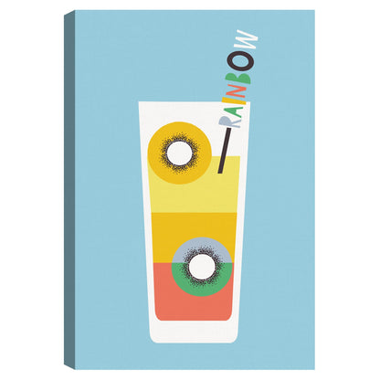 Elegante coctel Rainbow - Sophie Ledesma