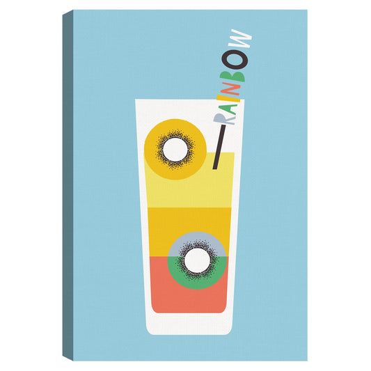 Elegante coctel Rainbow - Sophie Ledesma
