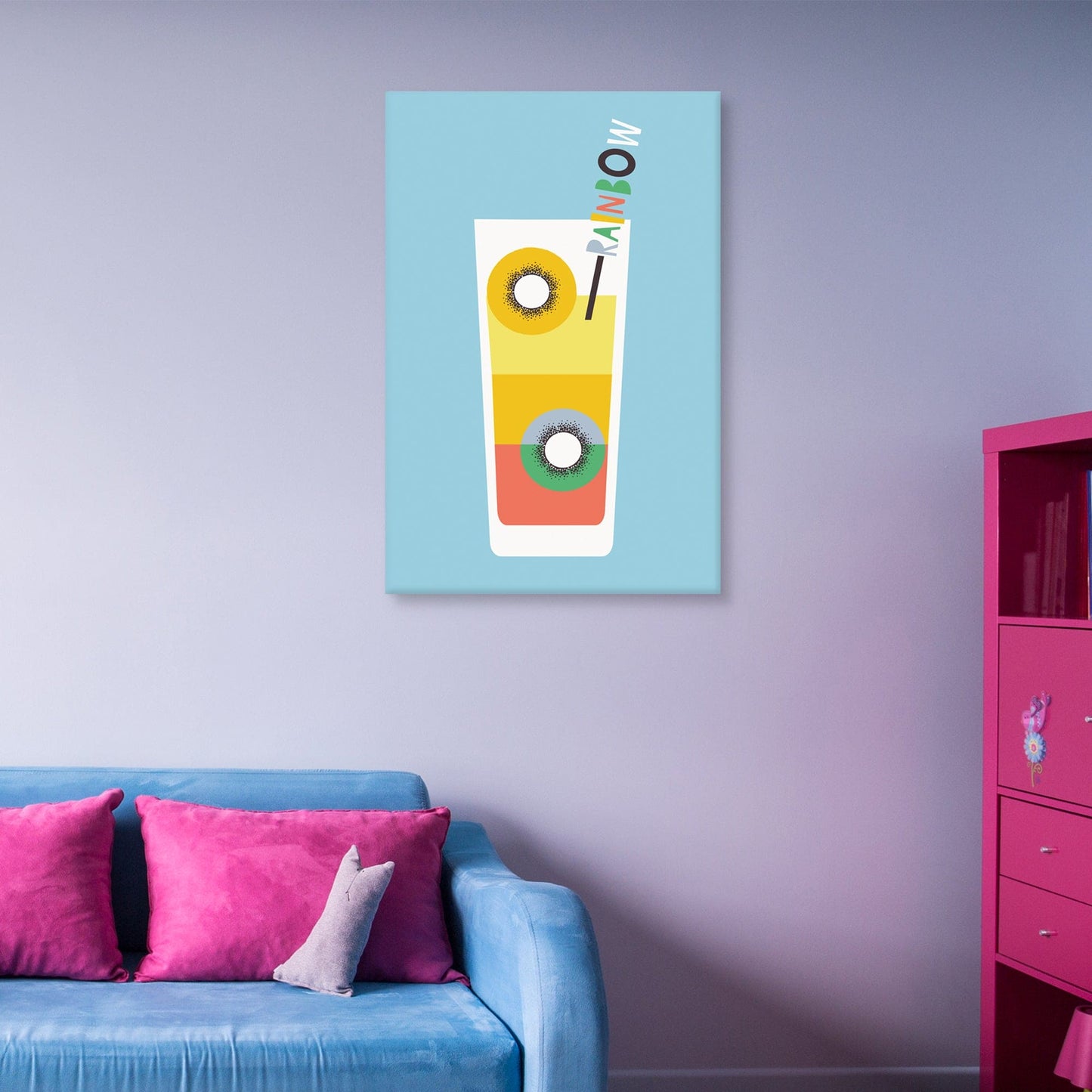 Elegante coctel Rainbow - Sophie Ledesma
