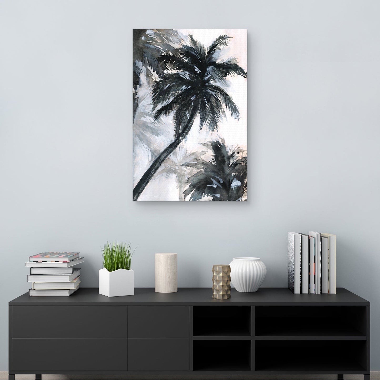 Palmas silenciosas - Willowbrook Fine Art