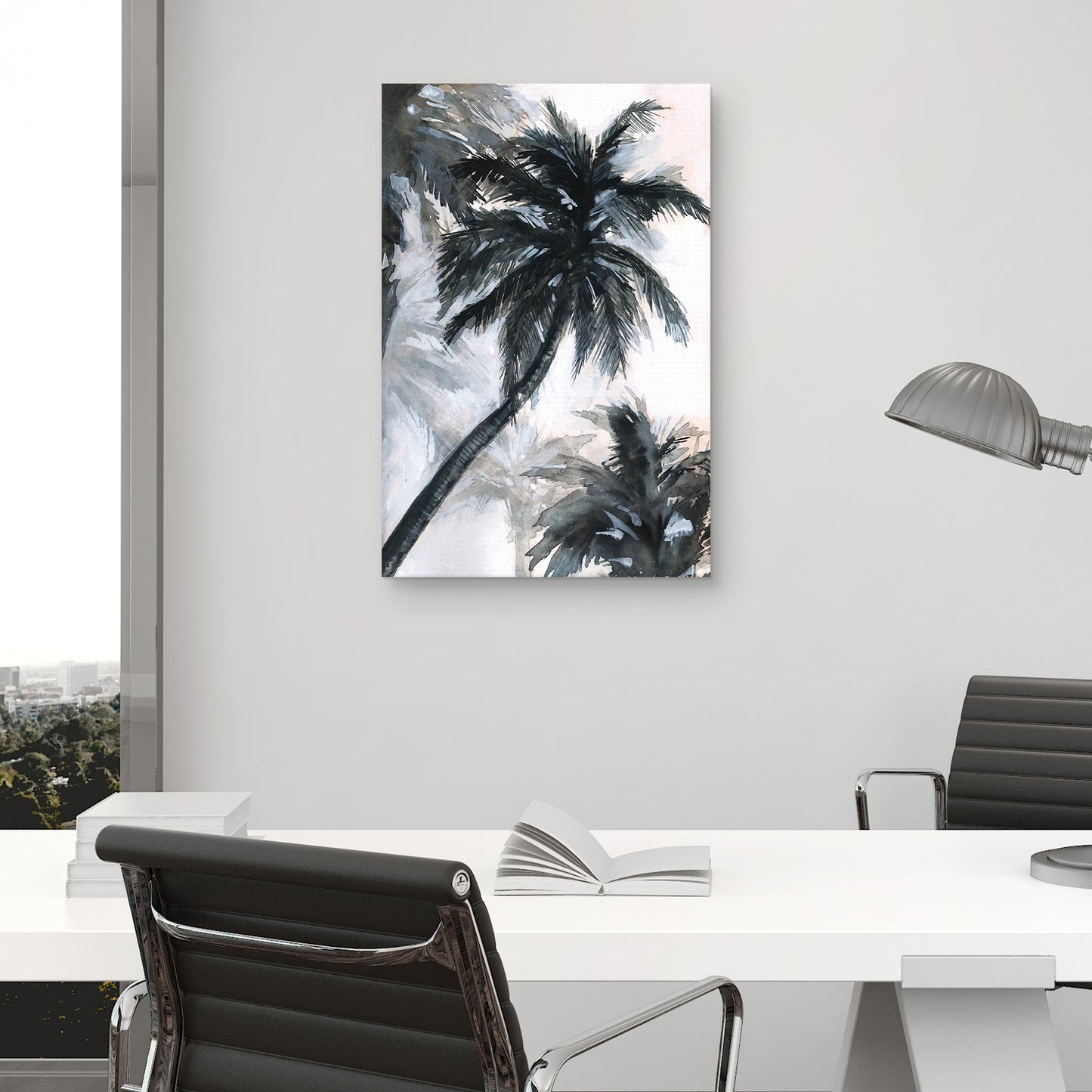 Palmas silenciosas - Willowbrook Fine Art
