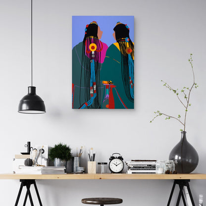 Mujeres tibetanas - Synthia SAINT JAMES