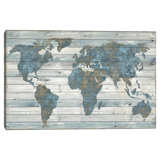 Mundo sobre madera - Jamie MacDowell