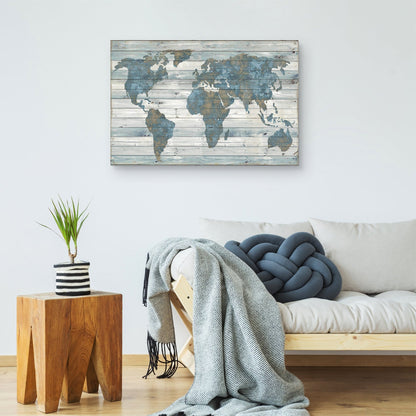 Mundo sobre madera - Jamie MacDowell