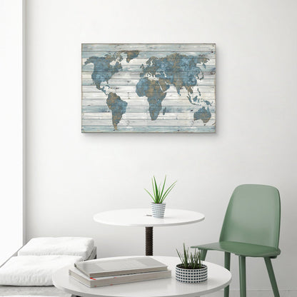 Mundo sobre madera - Jamie MacDowell