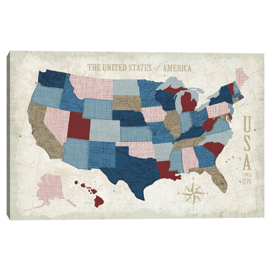 USA Modern Vintage Blue - Michael Mullan