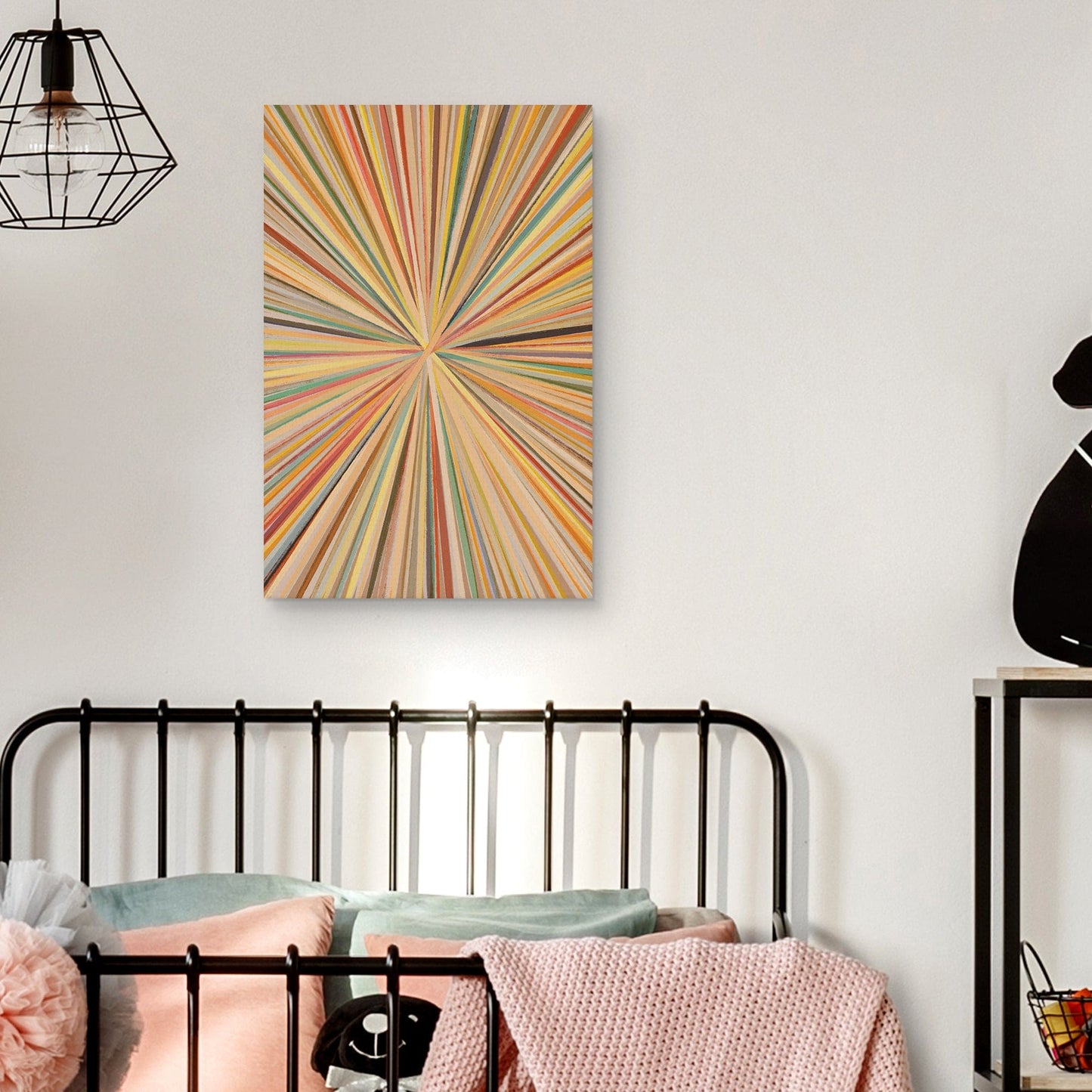 Flor pastel abstracto - Alisa Galitsyna