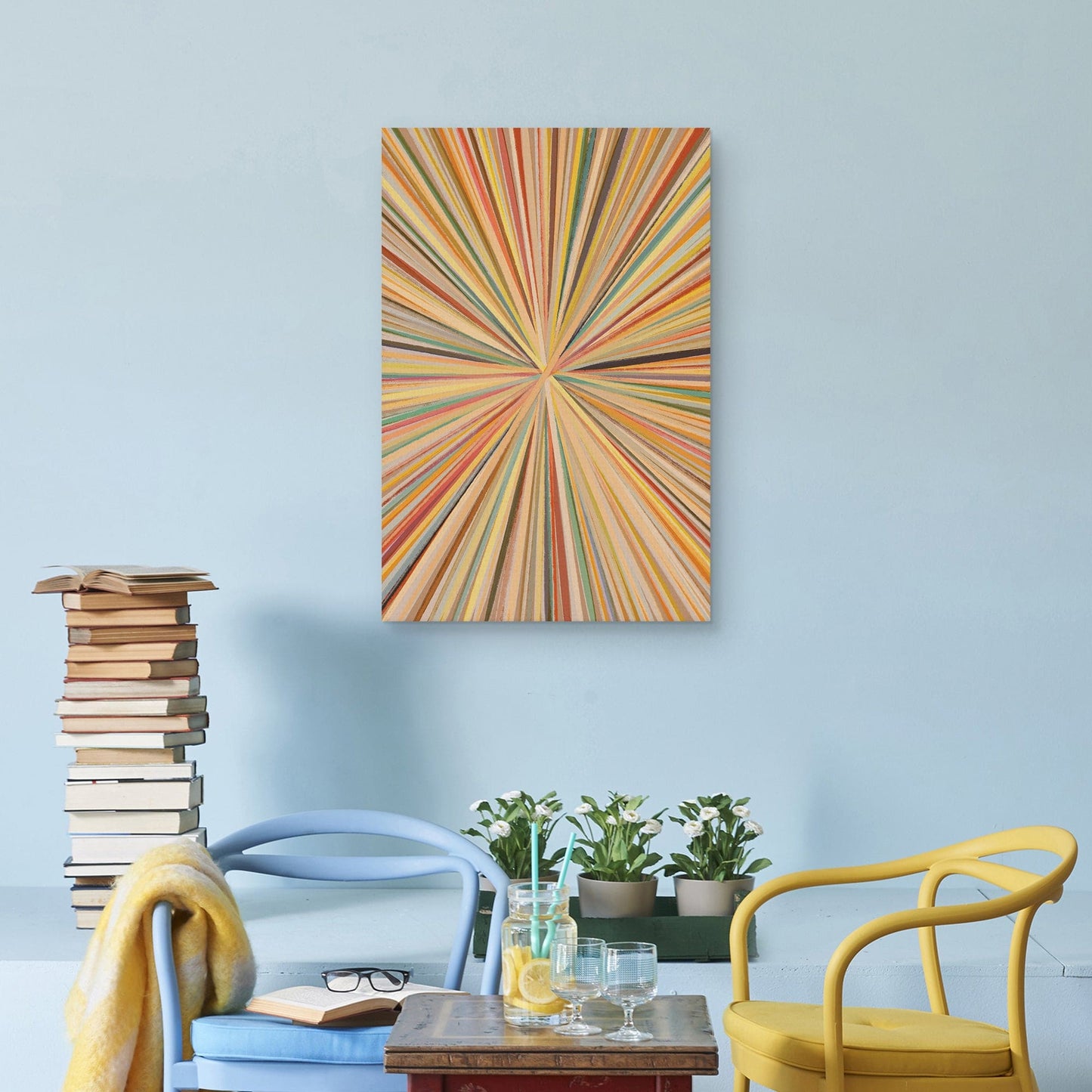 Flor pastel abstracto - Alisa Galitsyna