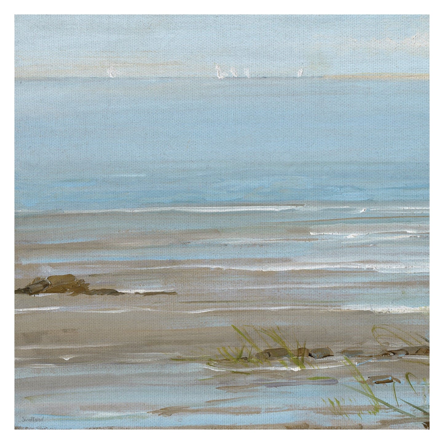 Tarde en la orilla I - Sally Swatland