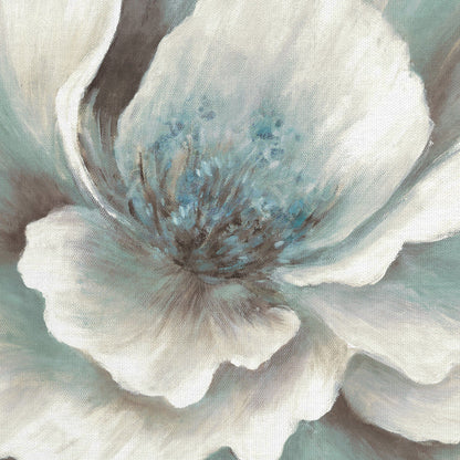 Peonia azul y crema - Willowbrook Fine Art