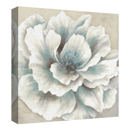 Peonia azul y crema - Willowbrook Fine Art