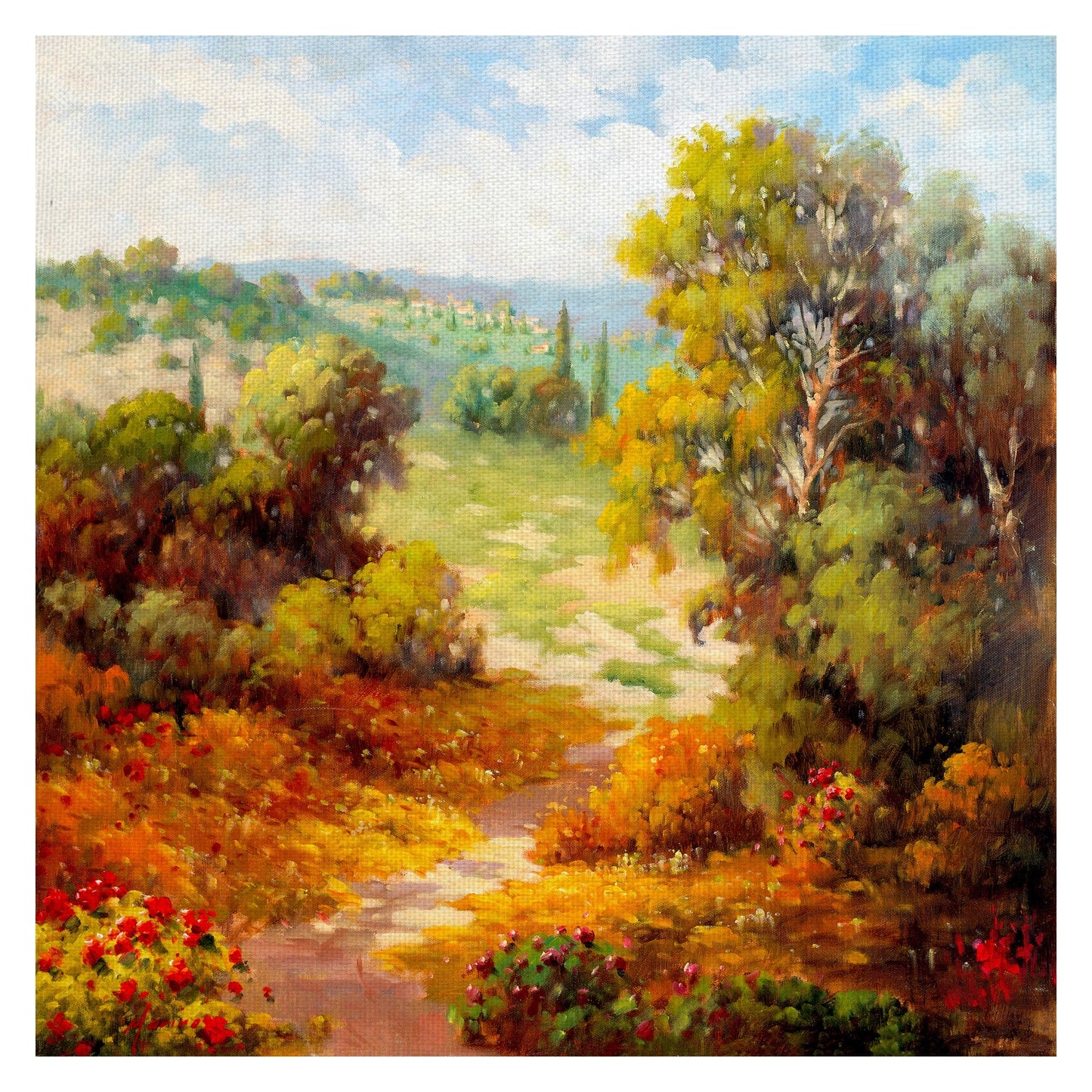 Camino de otoño - Marino