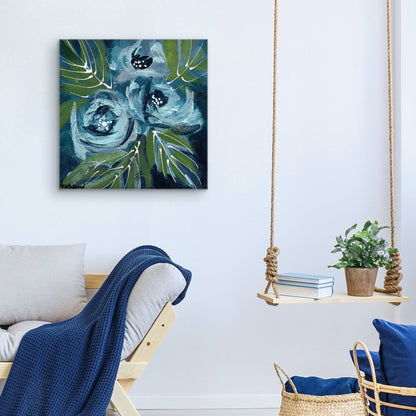Flores azules - Nikol Wikman