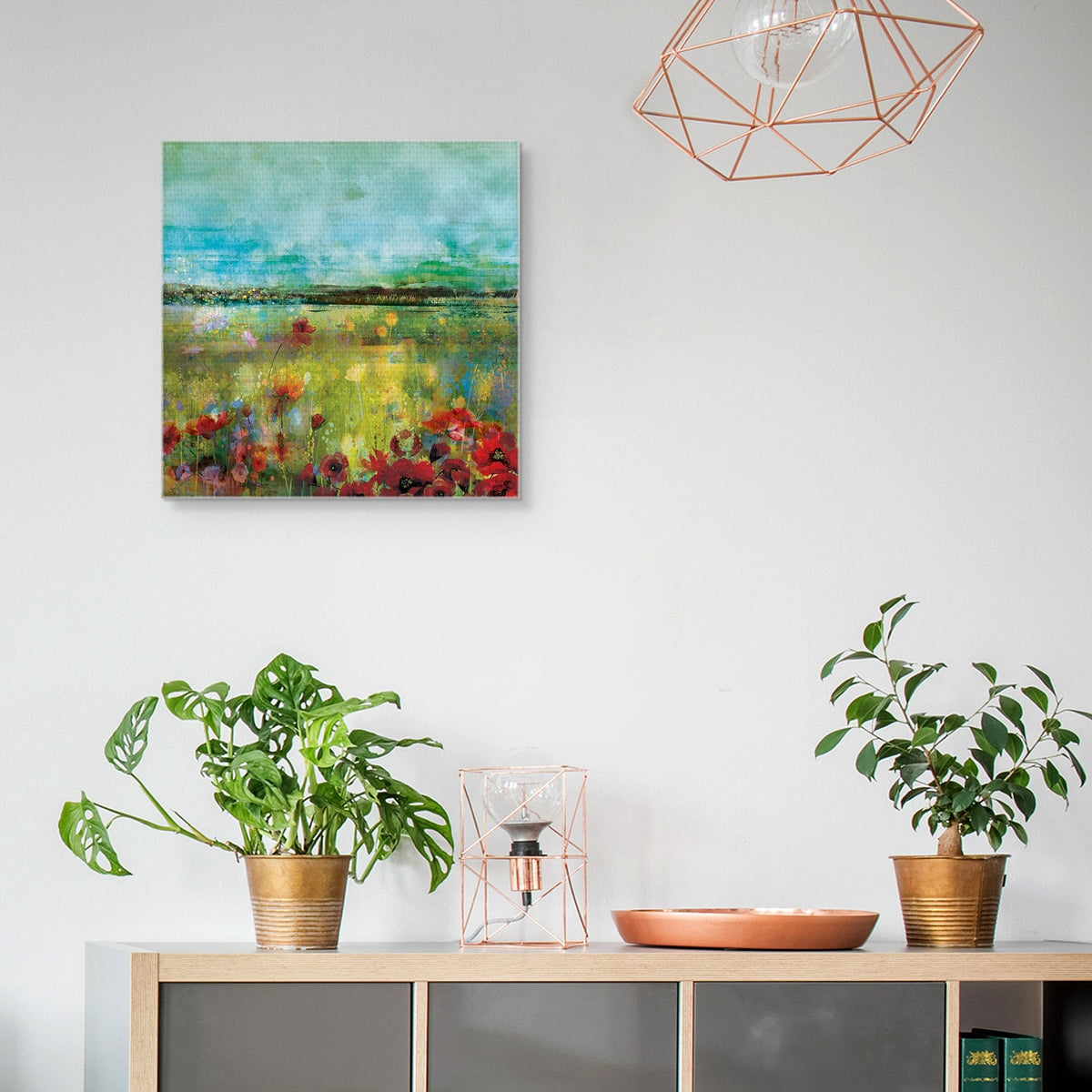 Pradera abstracta - Willowbrook Fine Art