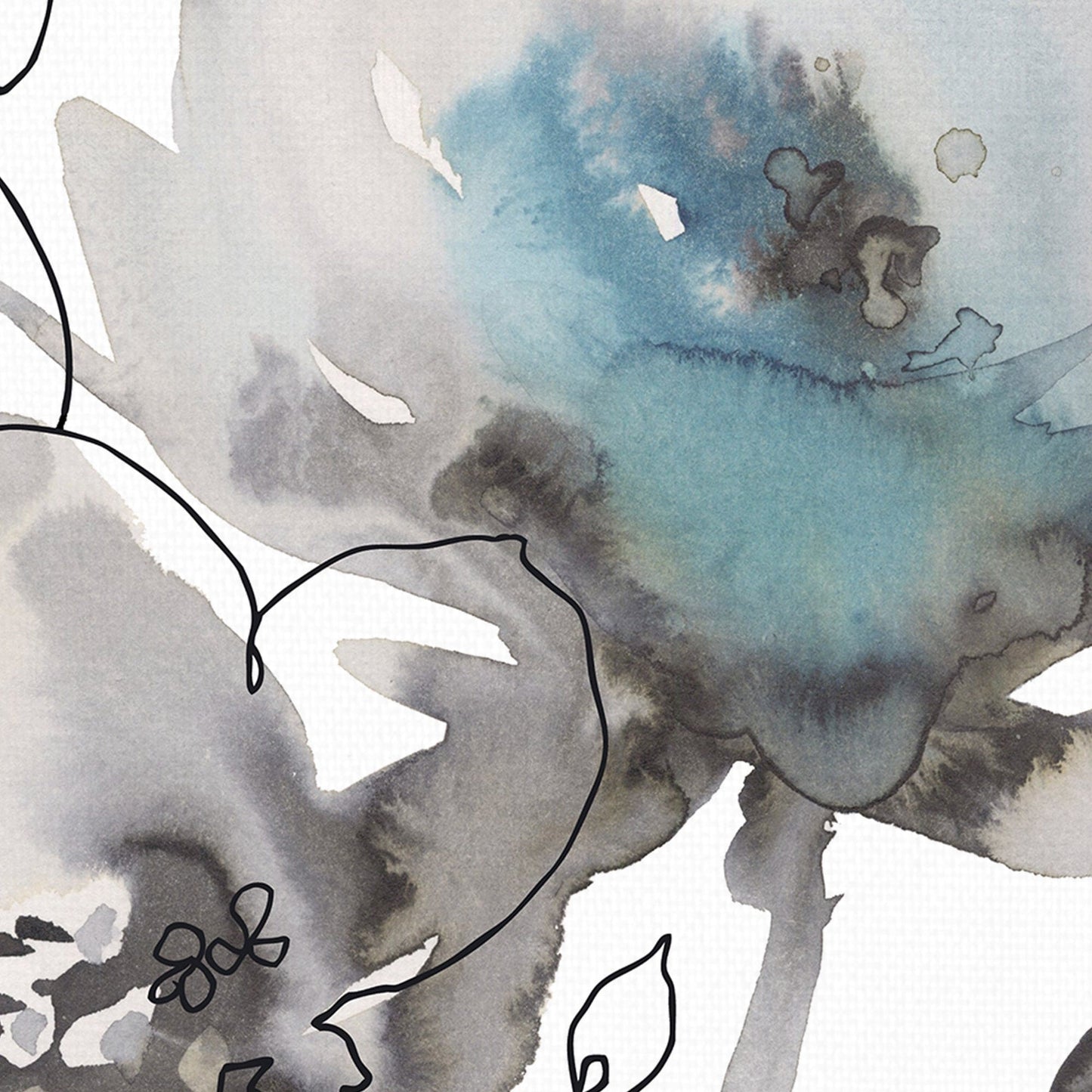 Floral de invierno ilustrado II - Sandra Jacobs
