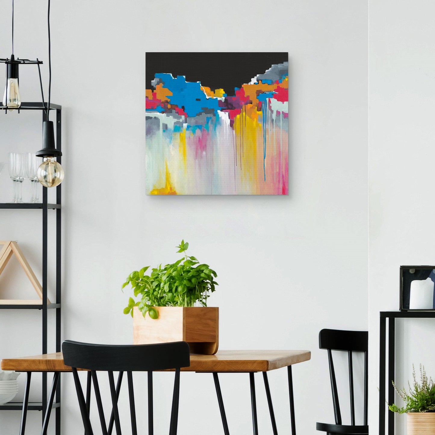 Goteos coloridos - Willowbrook Fine Art