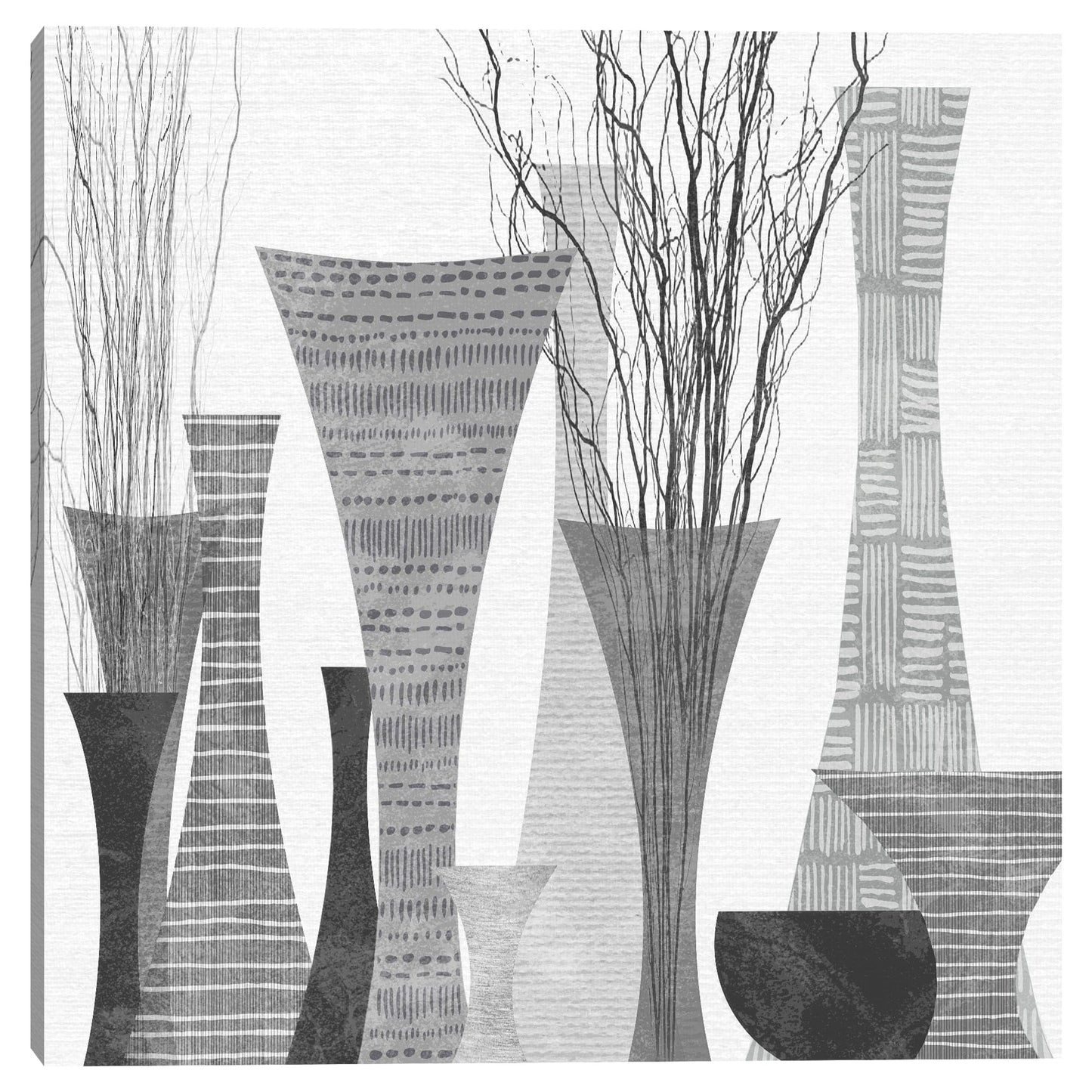 Silueta jarrones - Susan Jill
