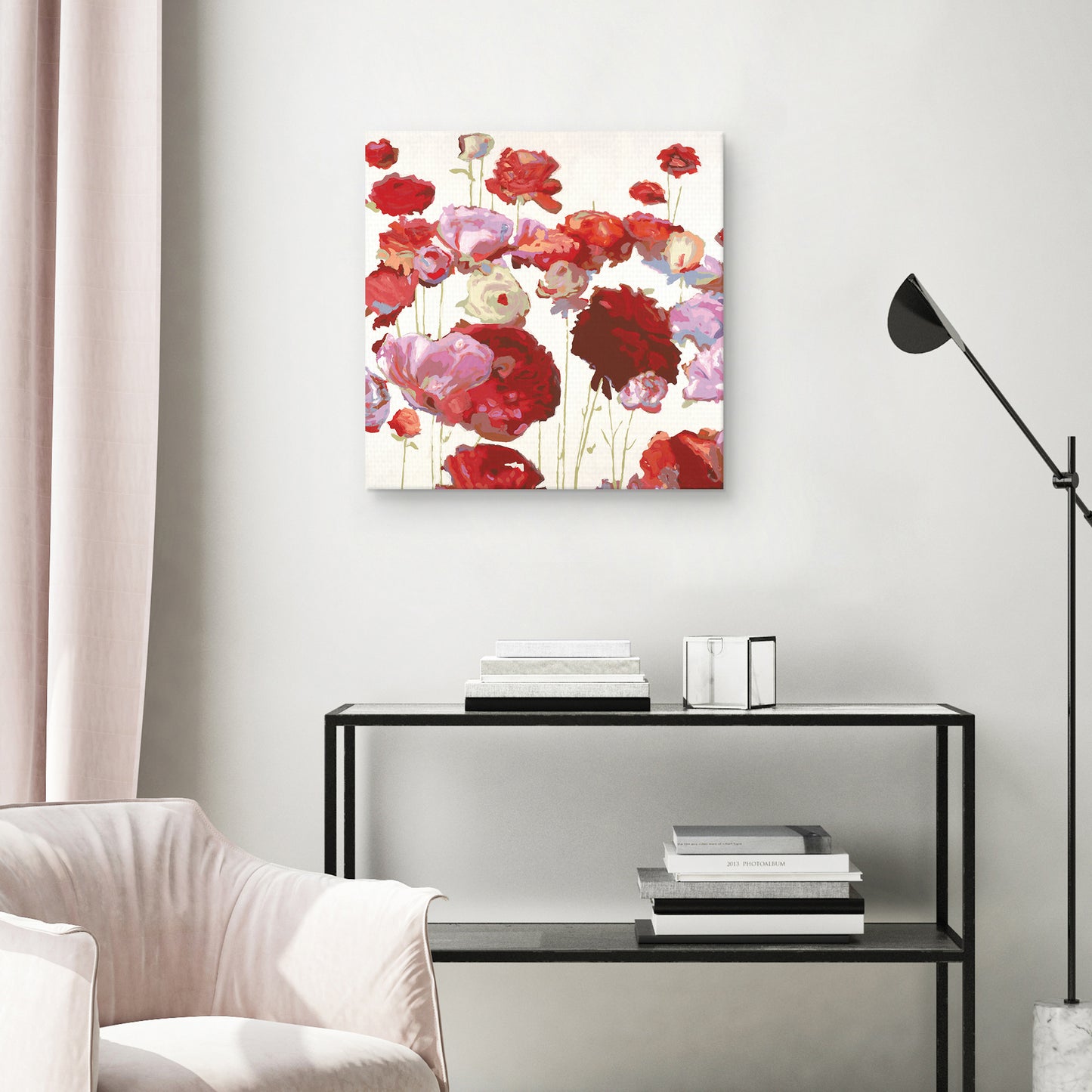 Sueño Floral Rojo II - Randy Hibberd
