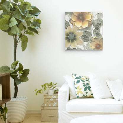 Oro Asiático Floral III - Frannie Funn