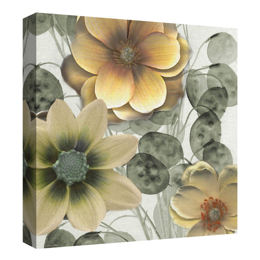 Oro Asiático Floral III - Frannie Funn