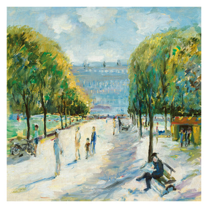 Parisian Afternoon IV - Marysia Burr