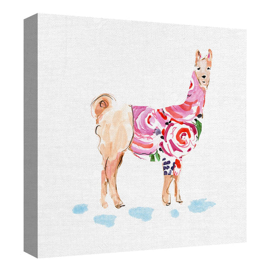 Floral Llama - Beth Briggs