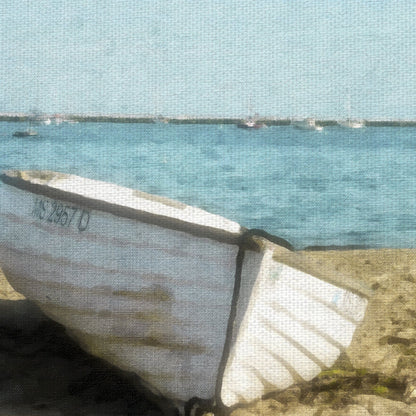 Bote de remos en Aqua - Graffi-tee Studios