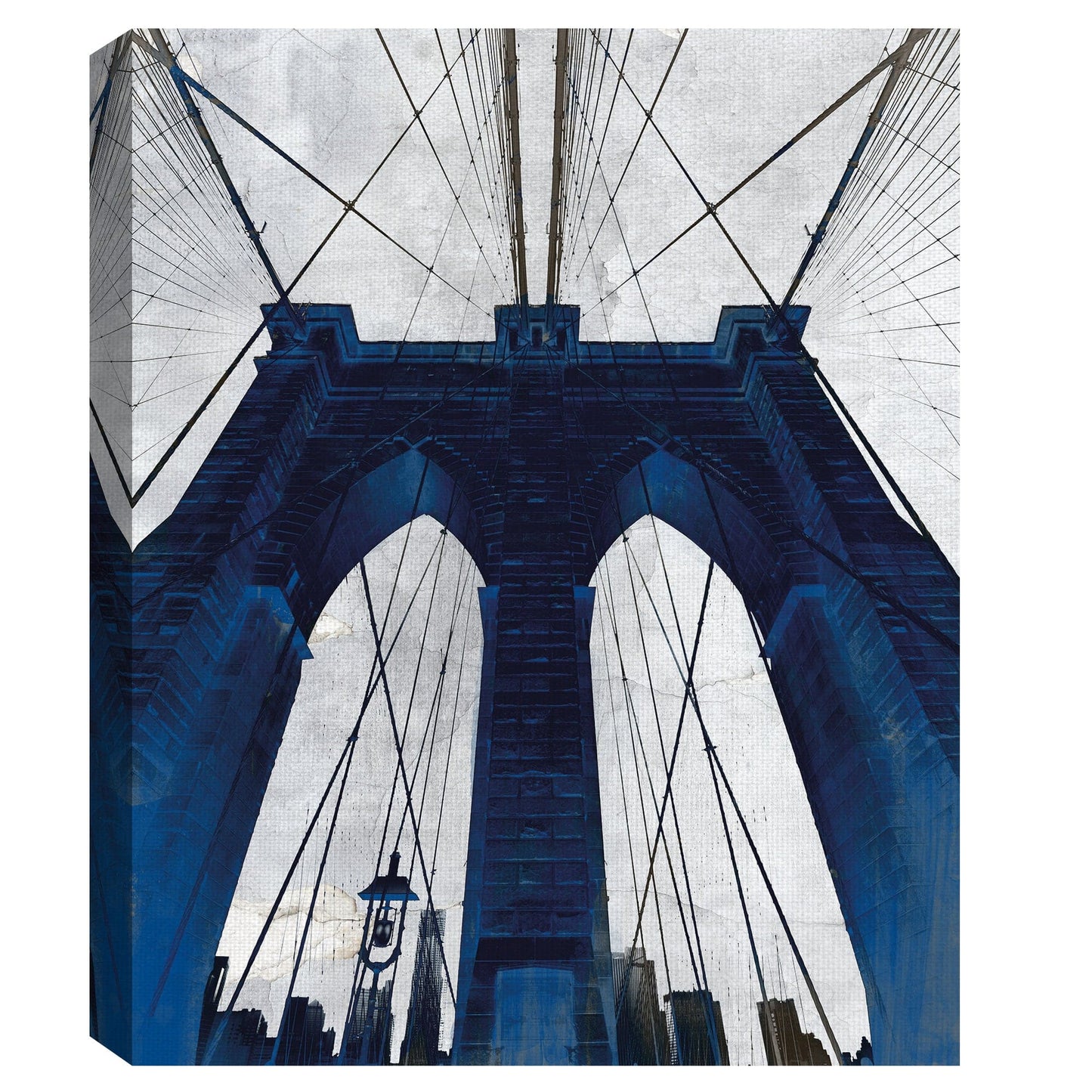 Puente de Brooklyn Azul - GI ArtLab
