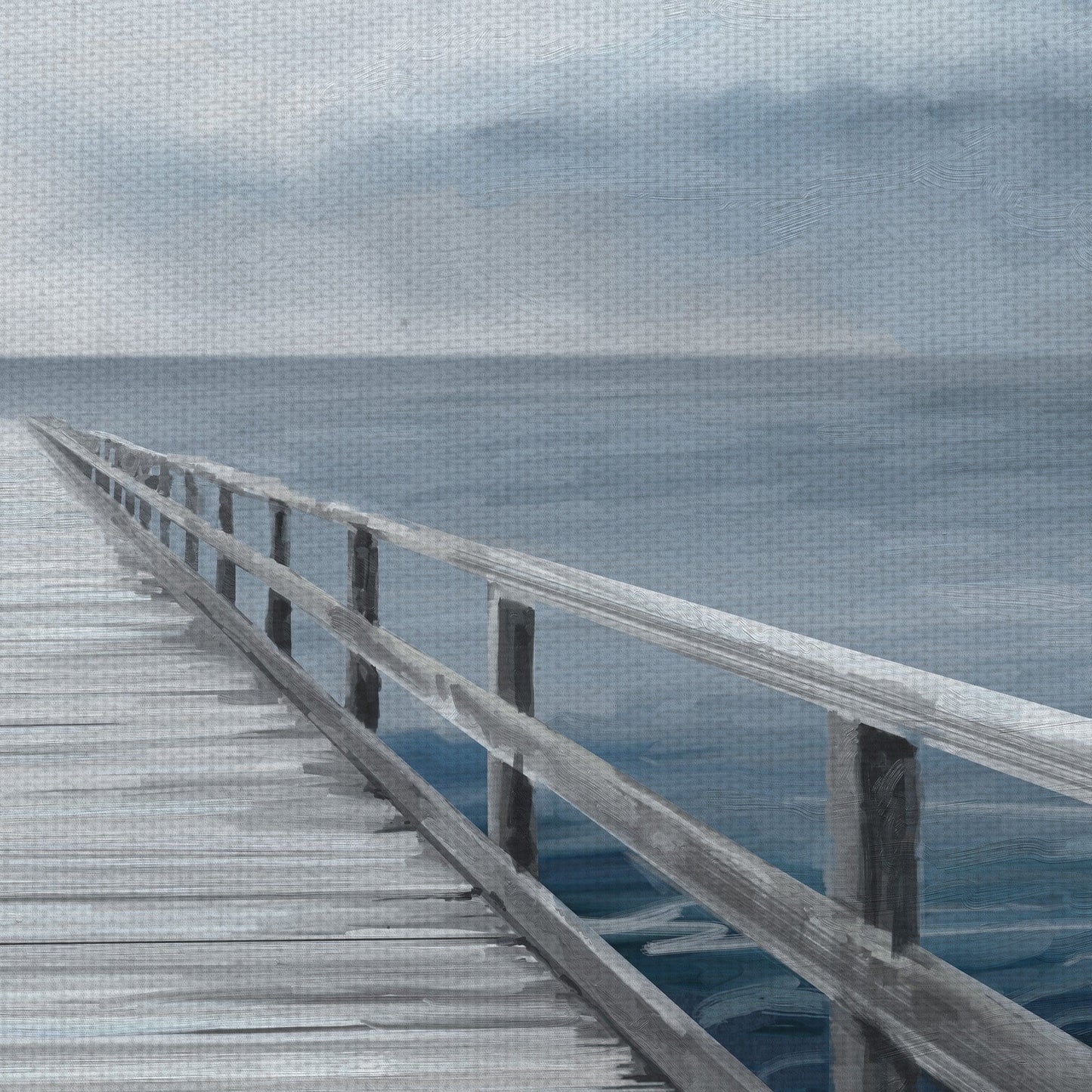 Luz azul del horizonte - Studio Arts