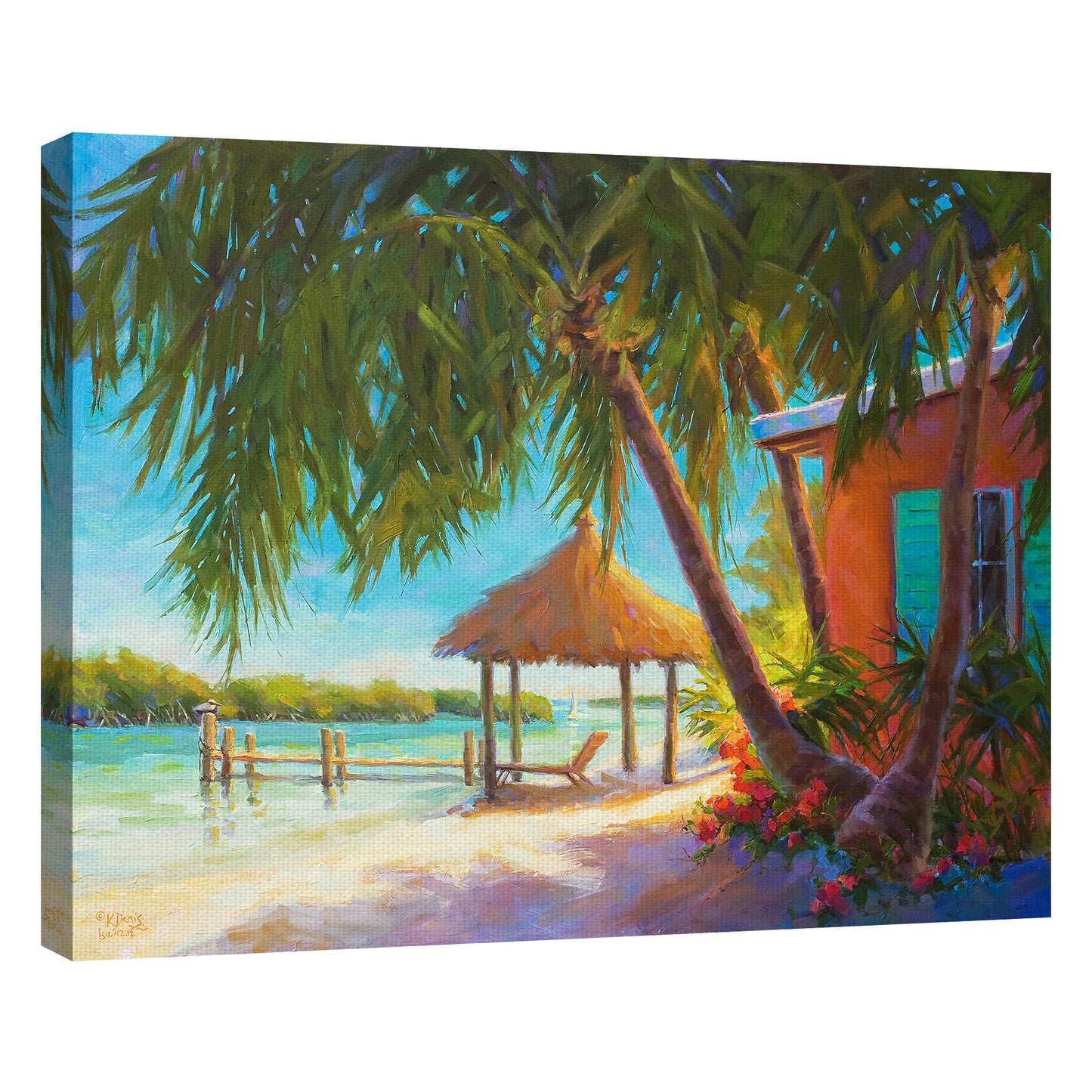 Un dia en el paraiso brillante - Kathleen Denis