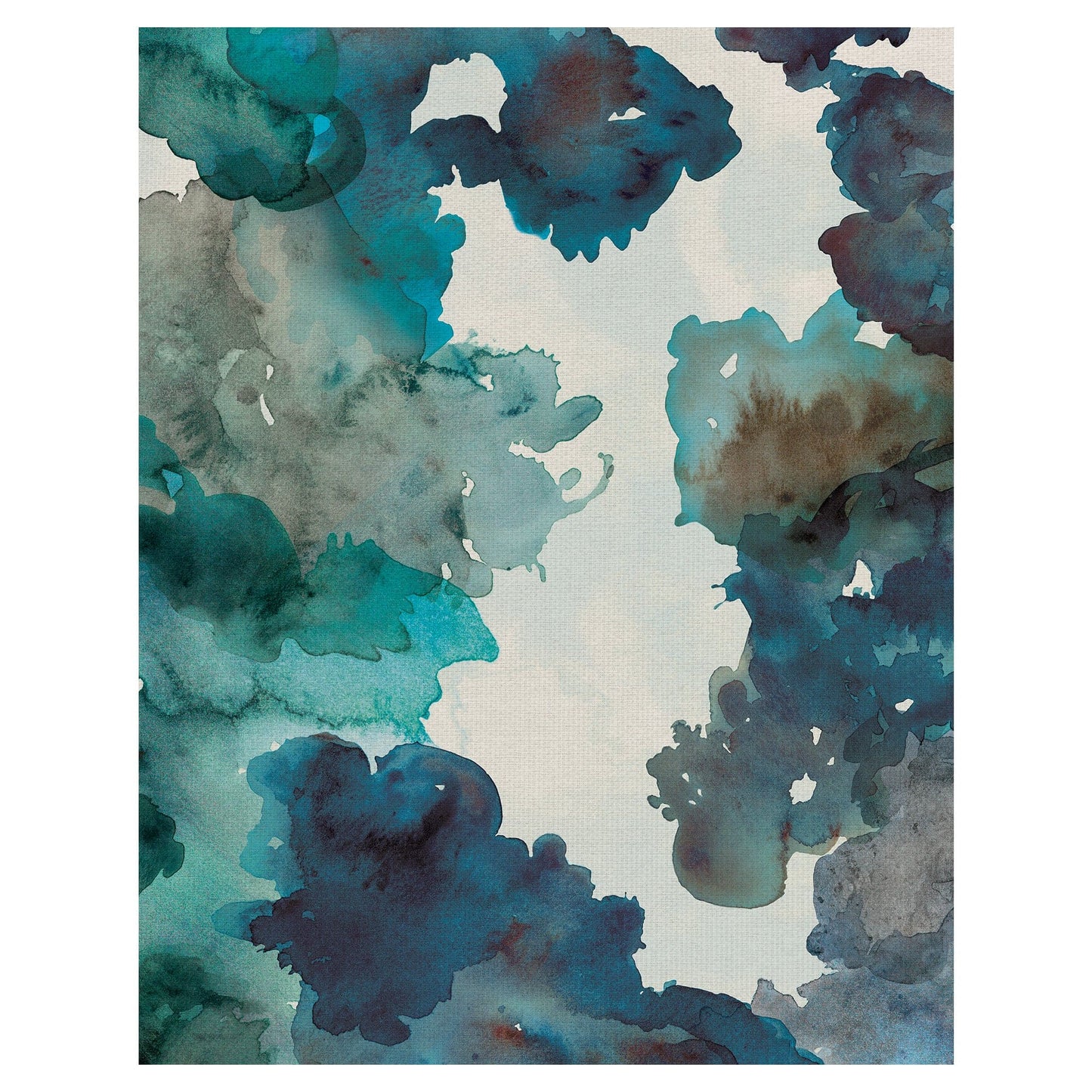 Azul y Aqua Wash - Willowbrook Fine Art