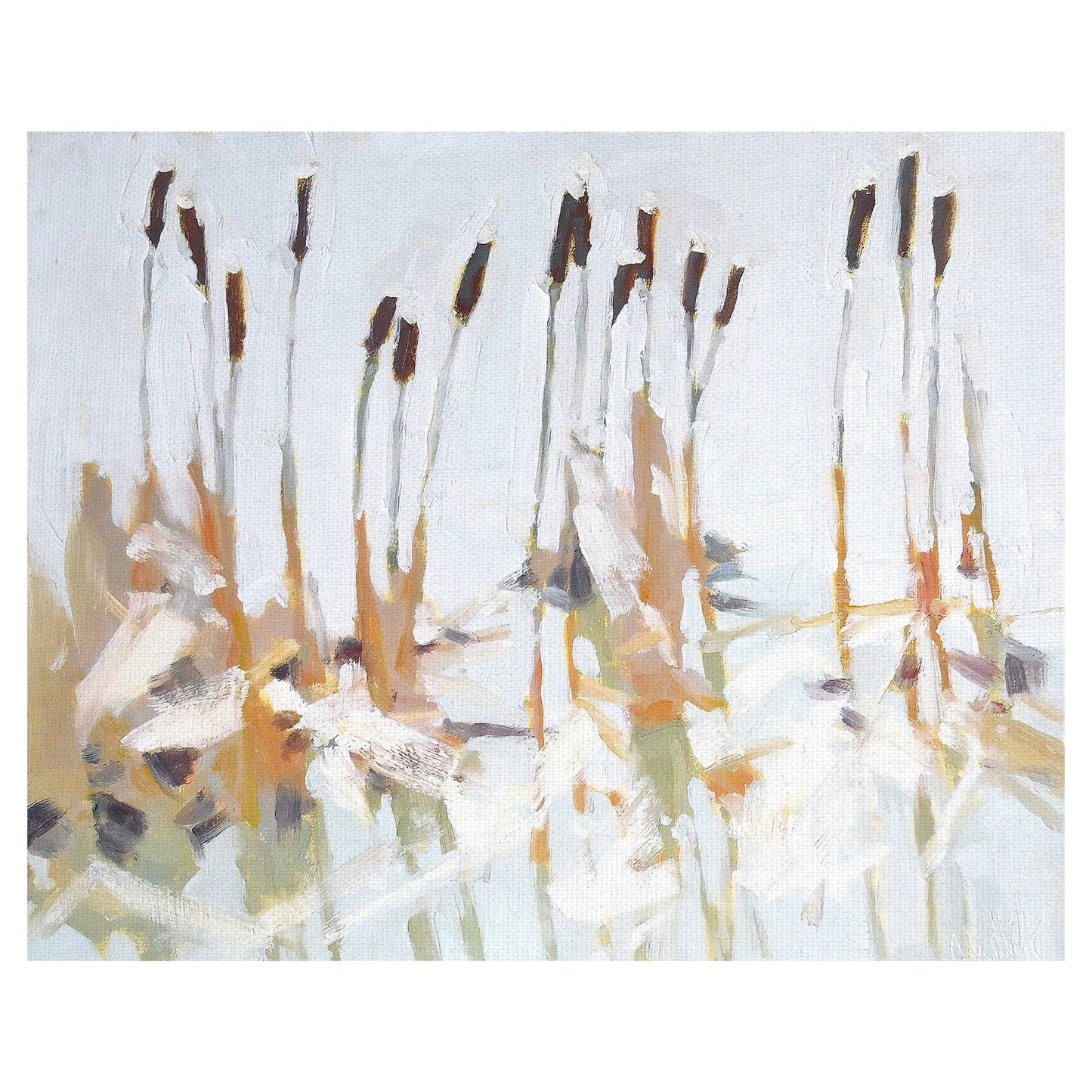 Totoras y hielo - Julia Sutliff