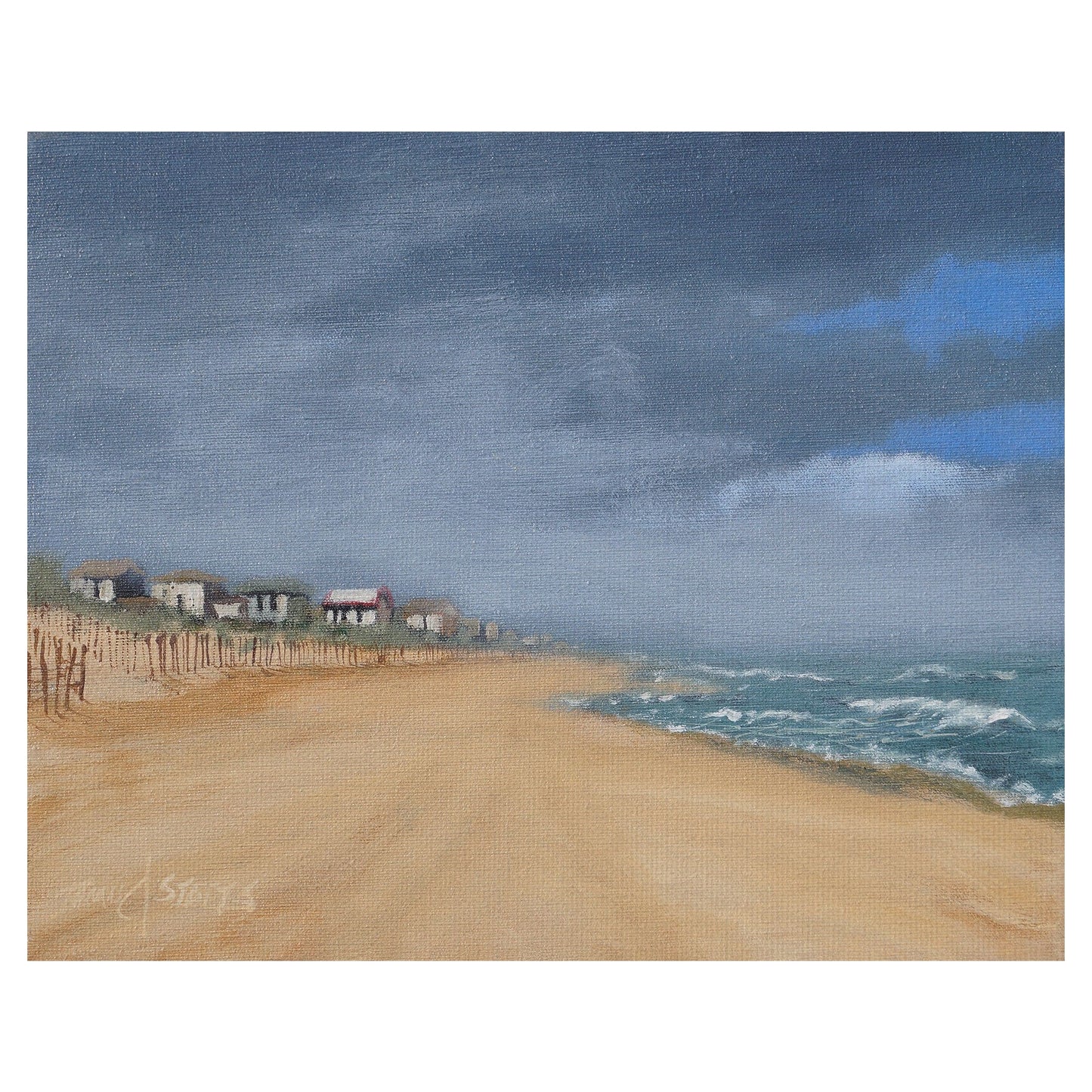 Blues de hierba de playa I - Thomas Stotts