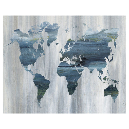Mapa del mundo de textura - Nan