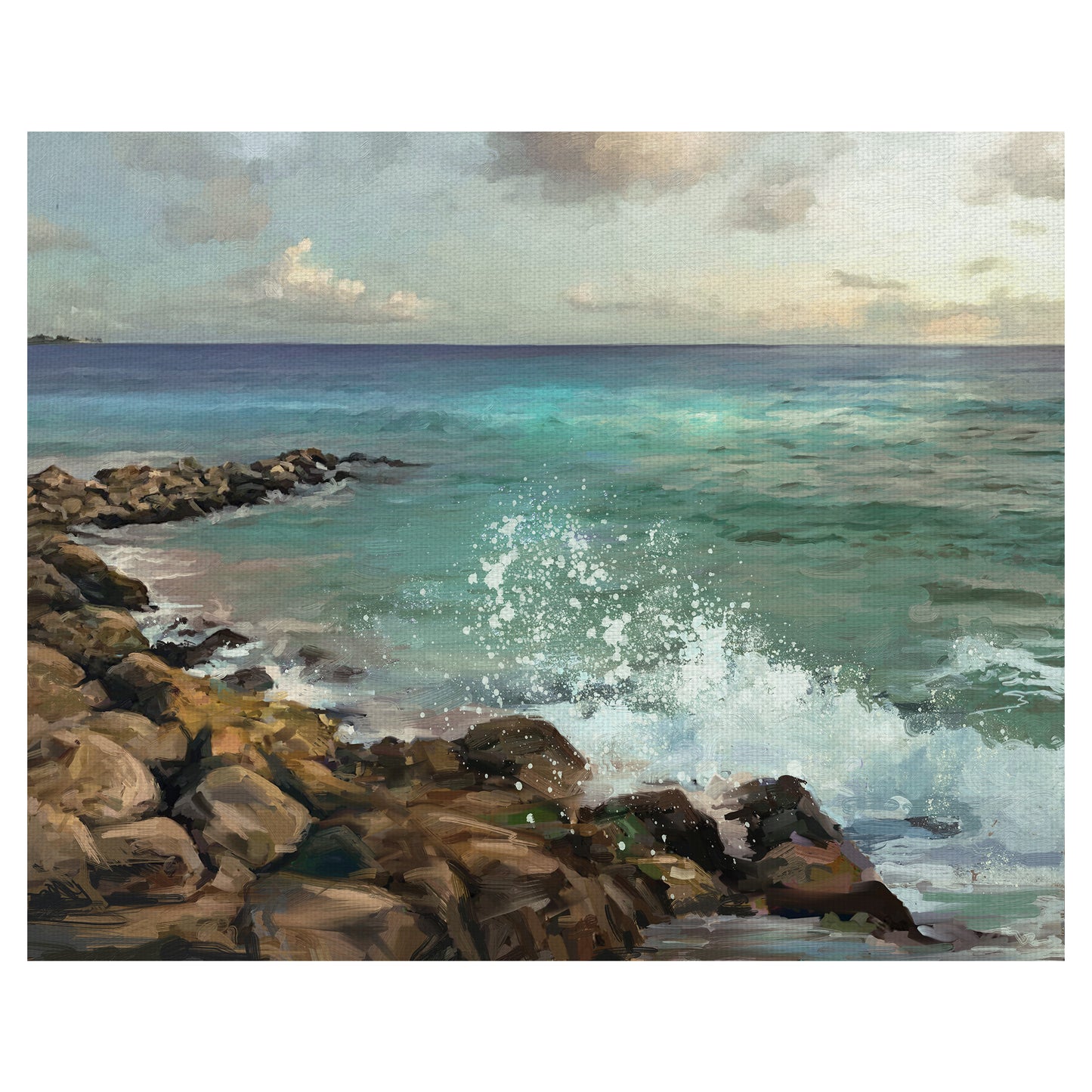 Orilla rocosa - Studio Arts